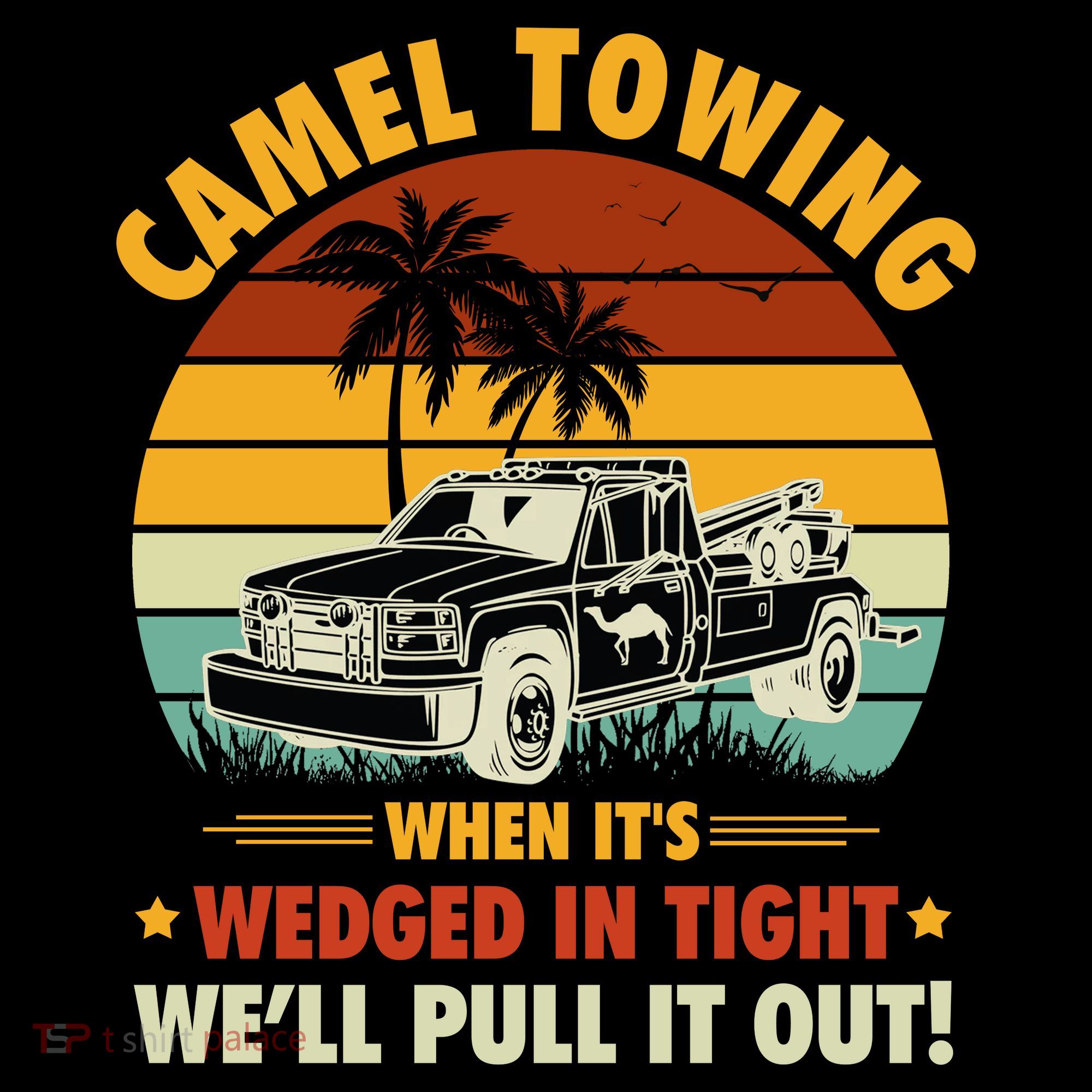 Camel Towing Retro Adult Humor Saying Funny Halloween Gift Coffee Mug
