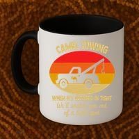 Camel Towing Retro Adult Camel Toe Funny Saying Gift Coffee Mug thumb 2