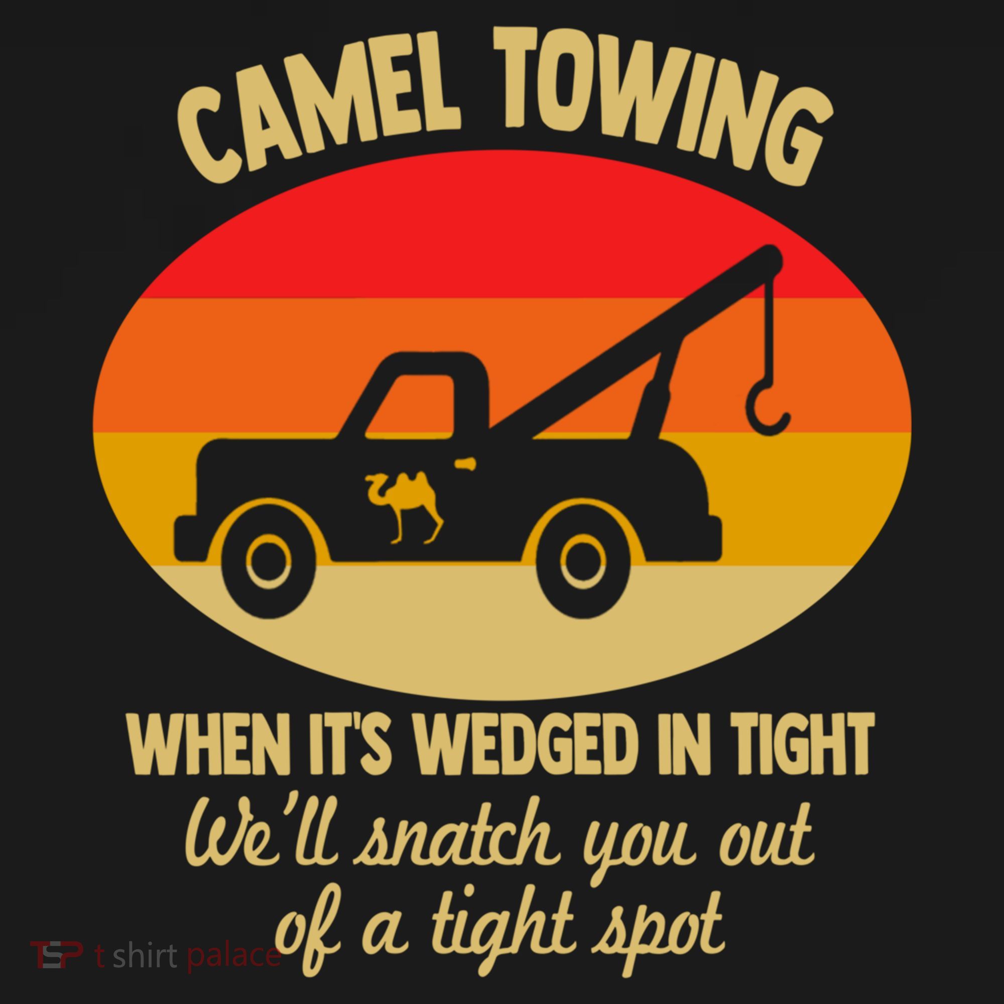 Camel Towing Retro Adult Camel Toe Funny Saying Gift Ornament