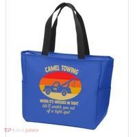 Camel Towing Retro Adult Camel Toe Funny Saying Gift Tote Bag thumb 3