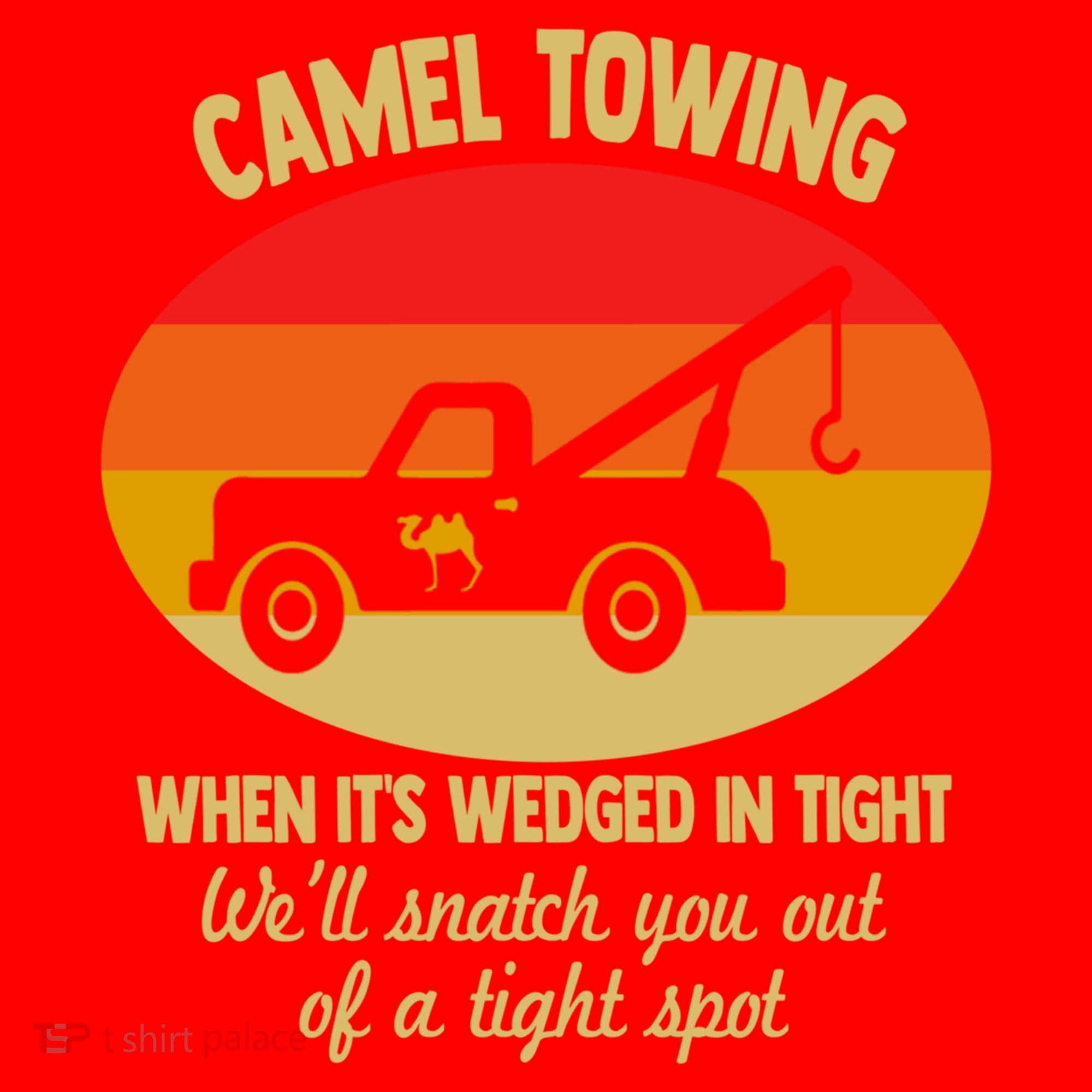 Camel Towing Retro Adult Camel Toe Funny Saying Gift Santa Hat