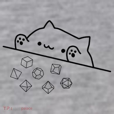 Cat Throwing Rainbow Dice Tabletop Rpg Infant Fleece One Piece