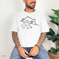 Cat Throwing Rainbow Dice Tabletop Rpg Comfort Colors T-Shirt thumb 3
