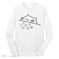 Cat Throwing Rainbow Dice Tabletop Rpg Long Sleeve Shirt thumb 0