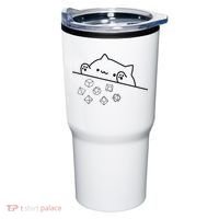 Cat Throwing Rainbow Dice Tabletop Rpg Tumbler thumb 0