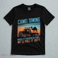 Camel Towing Retro Adult Humor Saying T-Shirt thumb 5