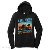 Camel Towing Retro Adult Humor Saying Women's Hoodie thumb 0