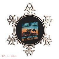 Camel Towing Retro Adult Humor Saying Ornament thumb 0