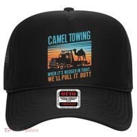 Camel Towing Retro Adult Humor Saying Hat thumb 0