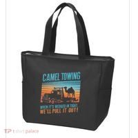 Camel Towing Retro Adult Humor Saying Tote Bag thumb 3