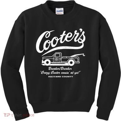 CooterS Towing Repairs Garage Kids Sweatshirt