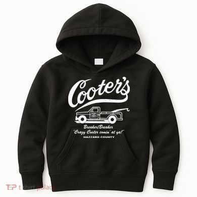CooterS Towing Repairs Garage Kids Hoodie