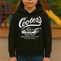 CooterS Towing Repairs Garage Kids Hoodie thumb 3