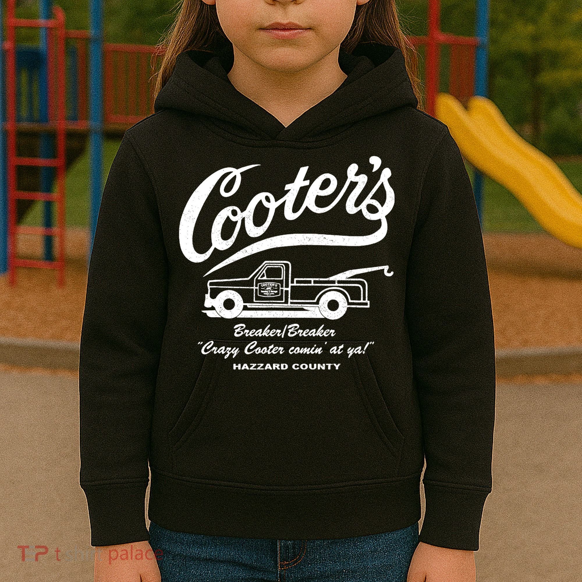 CooterS Towing Repairs Garage Kids Hoodie