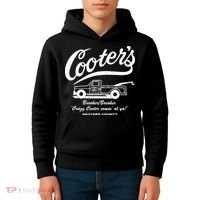 CooterS Towing Repairs Garage Kids Hoodie thumb 4