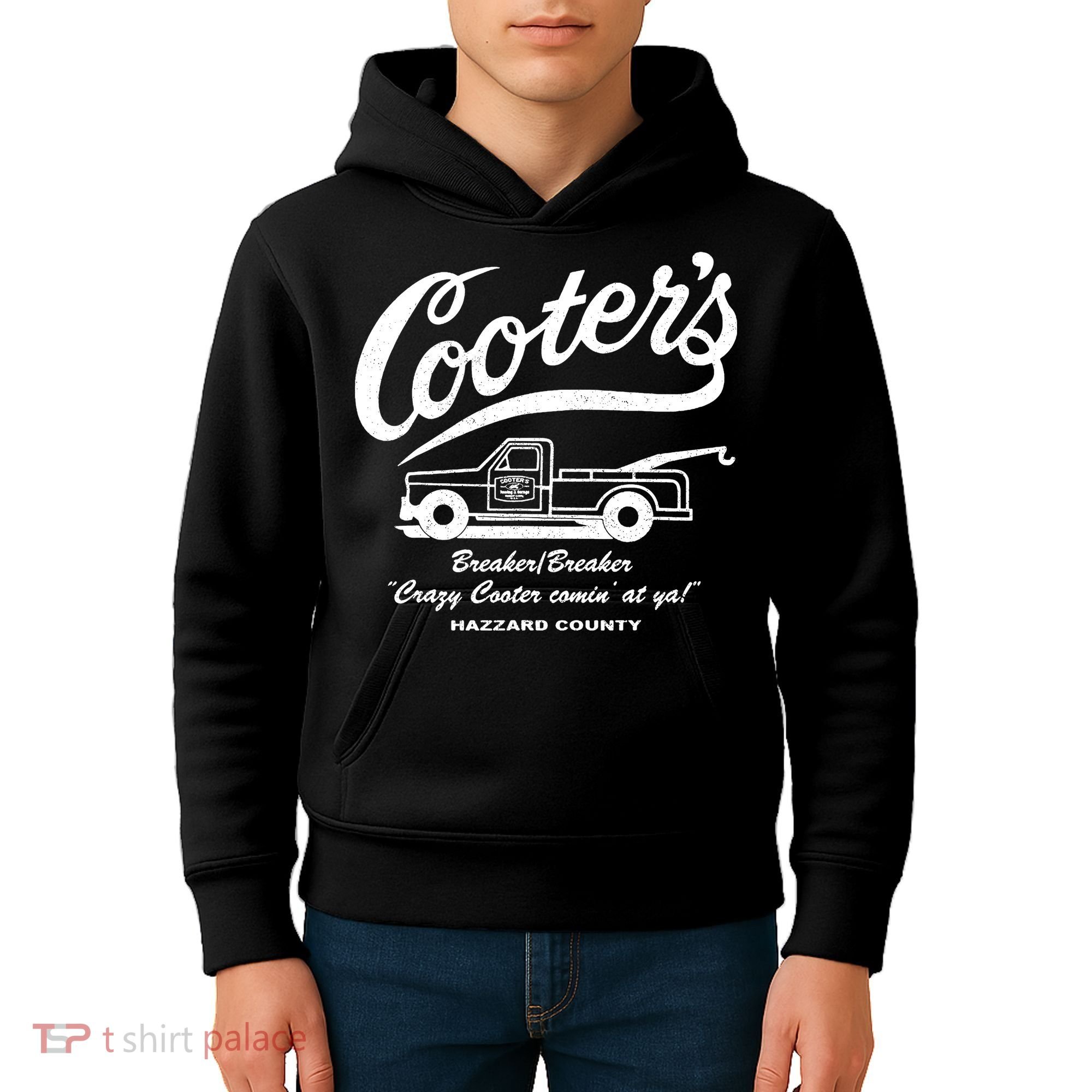 CooterS Towing Repairs Garage Kids Hoodie