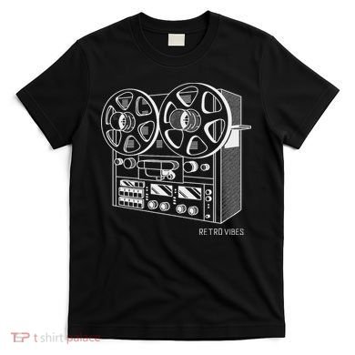 Cassette Tape Reel To Reel Analog Sound System T-Shirt