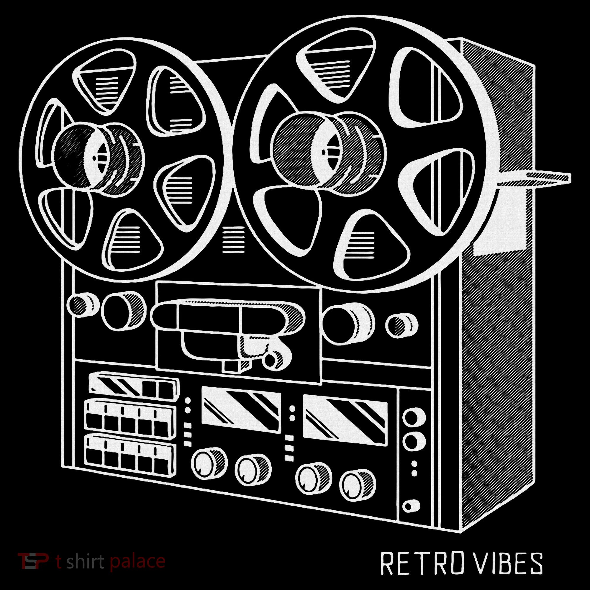 Cassette Tape Reel To Reel Analog Sound System Tall Long Sleeve Shirt