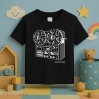 Cassette Tape Reel To Reel Analog Sound System Toddler T-Shirt thumb 3