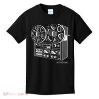 Cassette Tape Reel To Reel Analog Sound System Kids T-Shirt thumb 0