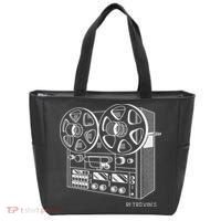 Cassette Tape Reel To Reel Analog Sound System Tote Bag thumb 0