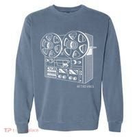 Cassette Tape Reel To Reel Analog Sound System Garment-Dyed Sweatshirt thumb 0
