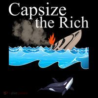 Capsize The Rich Orca Awareness Coaster thumb 2