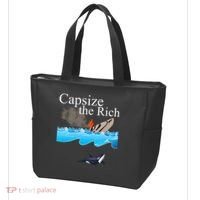 Capsize The Rich Orca Awareness Tote Bag thumb 3