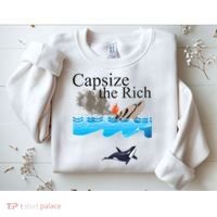 Capsize The Rich Orca Awareness Sweatshirt thumb 2