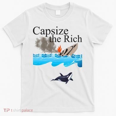 Capsize The Rich Orca Awareness T-Shirt