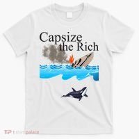 Capsize The Rich Orca Awareness T-Shirt thumb 0