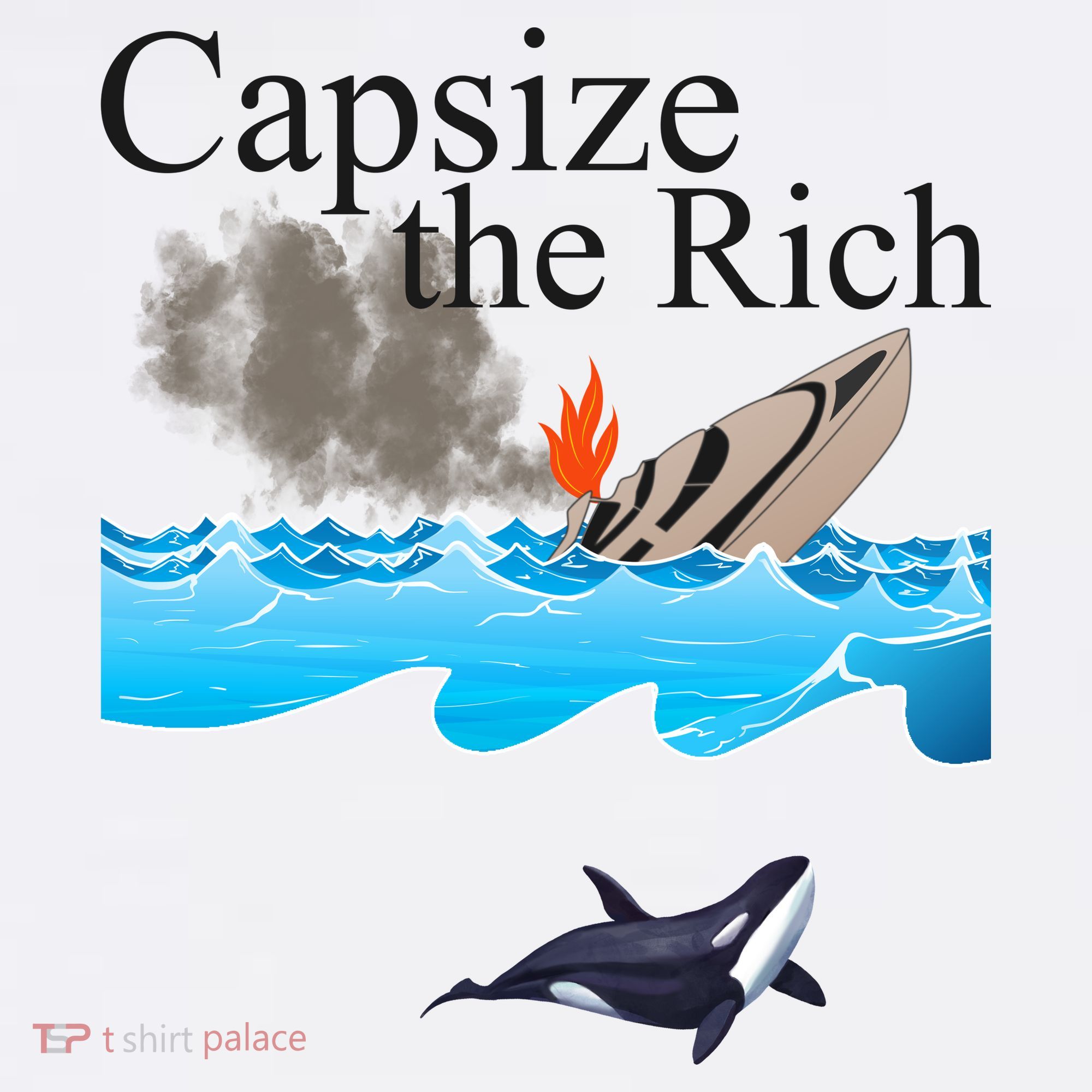 Capsize The Rich Orca Awareness Beanie