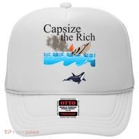 Capsize The Rich Orca Awareness Hat thumb 0
