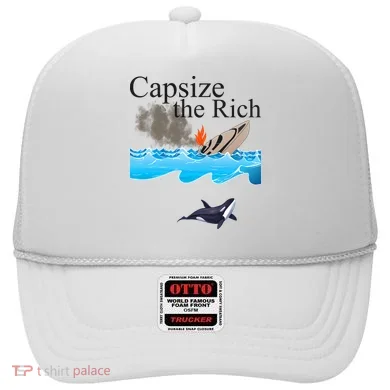 Capsize The Rich Orca Awareness Hat
