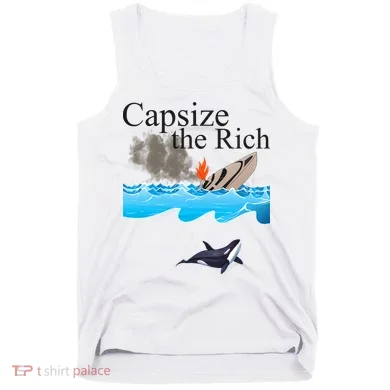 Capsize The Rich Orca Awareness Tank Top