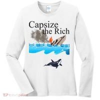 Capsize The Rich Orca Awareness Women's Long Sleeve Shirt thumb 0