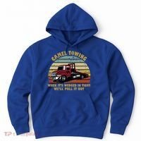 Camel Towing Retro Funny Adult Humor Cringey Dirty Joke Meaningful Gift Hoodie thumb 0
