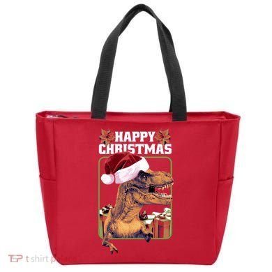 Cool T Rex Happy Christmas Tote Bag