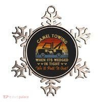 Camel Towing Retro Adult Humor Saying Funny Halloween Great Gift Ornament thumb 0