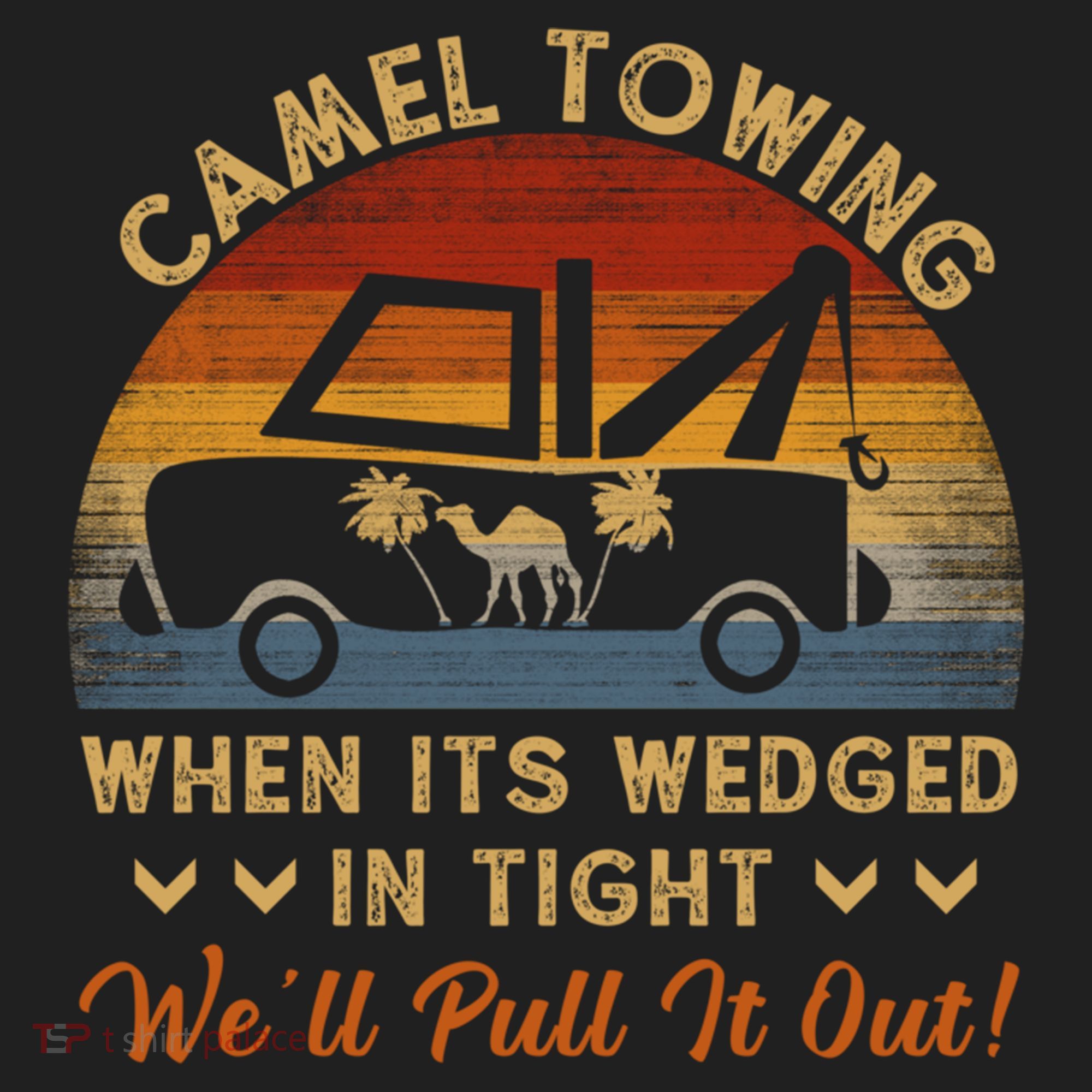 Camel Towing Retro Adult Humor Saying Funny Halloween Great Gift Hat