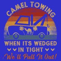 Camel Towing Retro Adult Humor Saying Funny Halloween Great Gift Polo thumb 2
