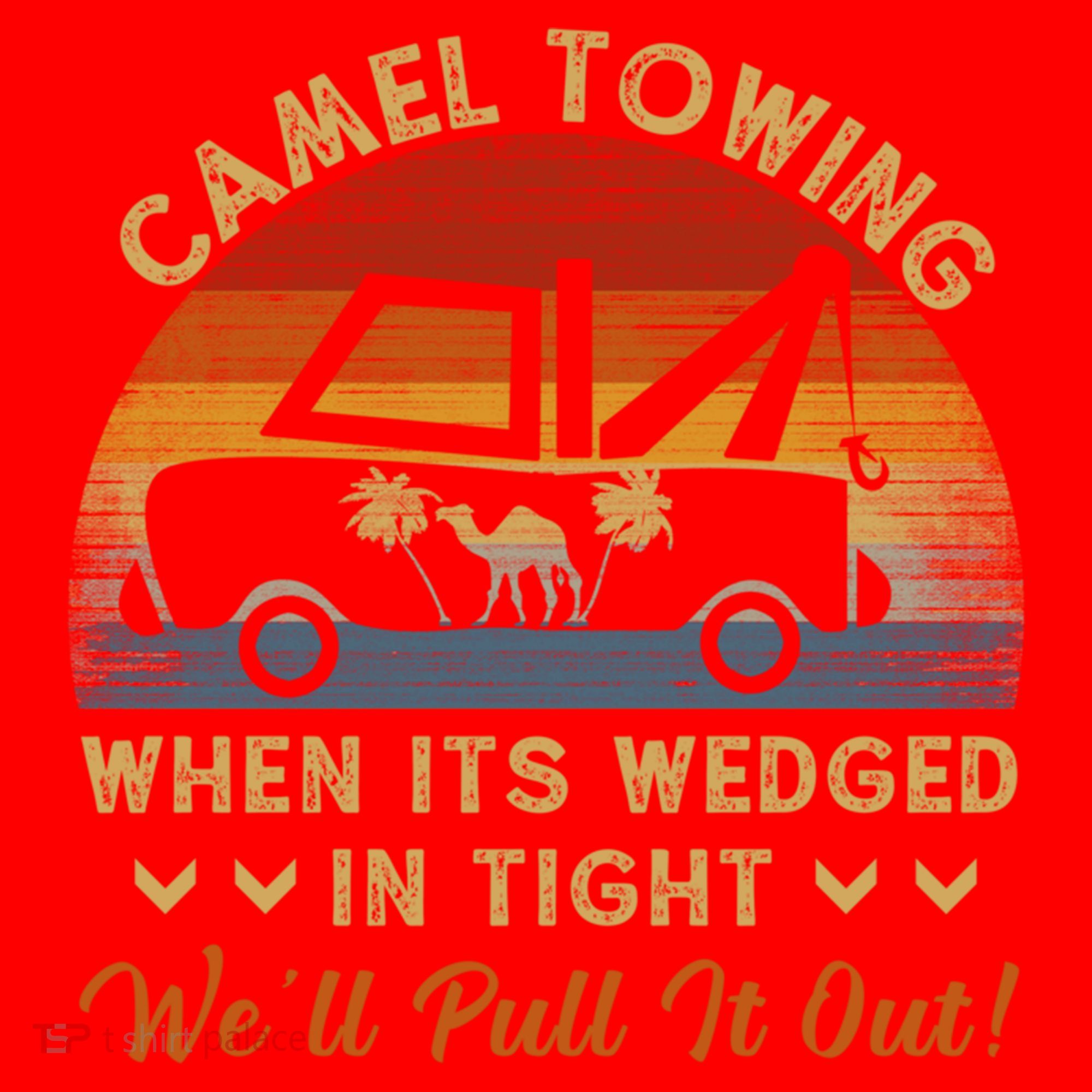 Camel Towing Retro Adult Humor Saying Funny Halloween Great Gift Santa Hat