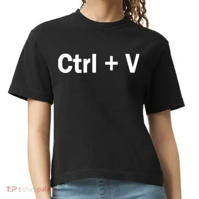 Ctrl + V Comfort Colors Boxy T-Shirt
