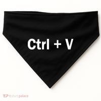 Ctrl + V USA-Made Doggie Bandana thumb 0