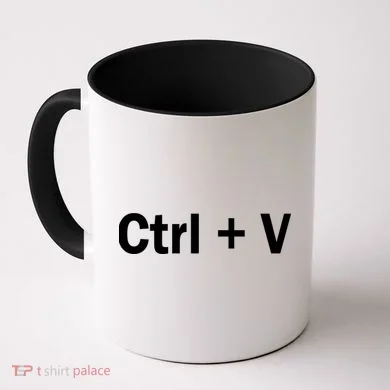 Ctrl + V Coffee Mug