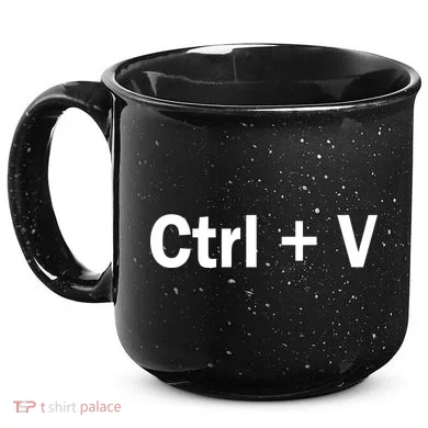 Ctrl + V 15oz Campfire Ceramic Mug