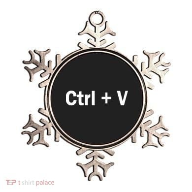 Ctrl + V Ornament