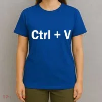 Ctrl + V T-Shirt thumb 4