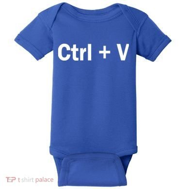 Ctrl + V Baby Bodysuit
