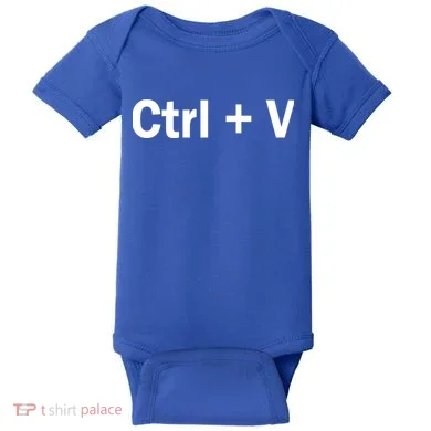 Ctrl + V Baby Bodysuit
